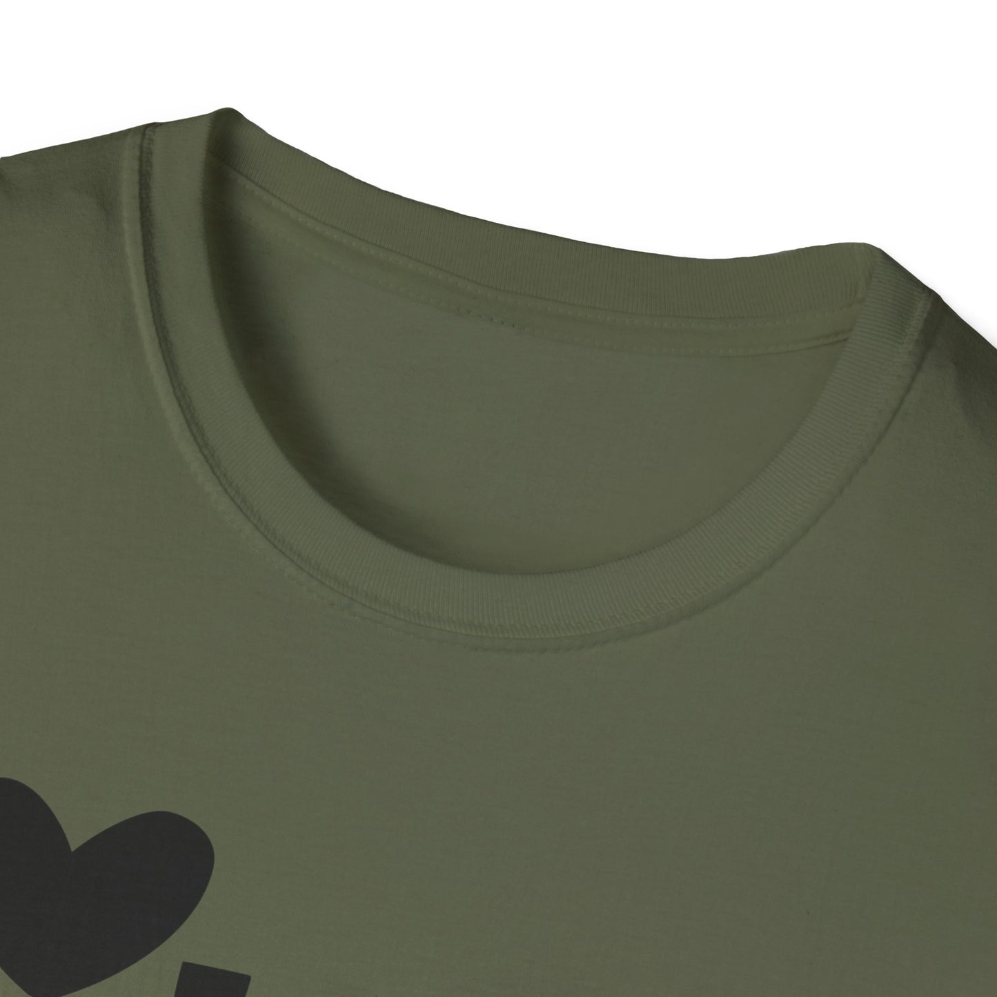 I Love My Church - Heart- Softstyle T-Shirt