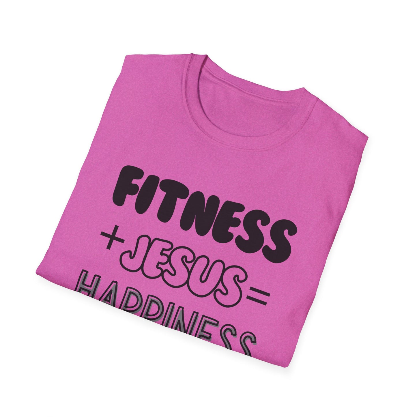 Fitness - Happiness - Softstyle T-Shirt