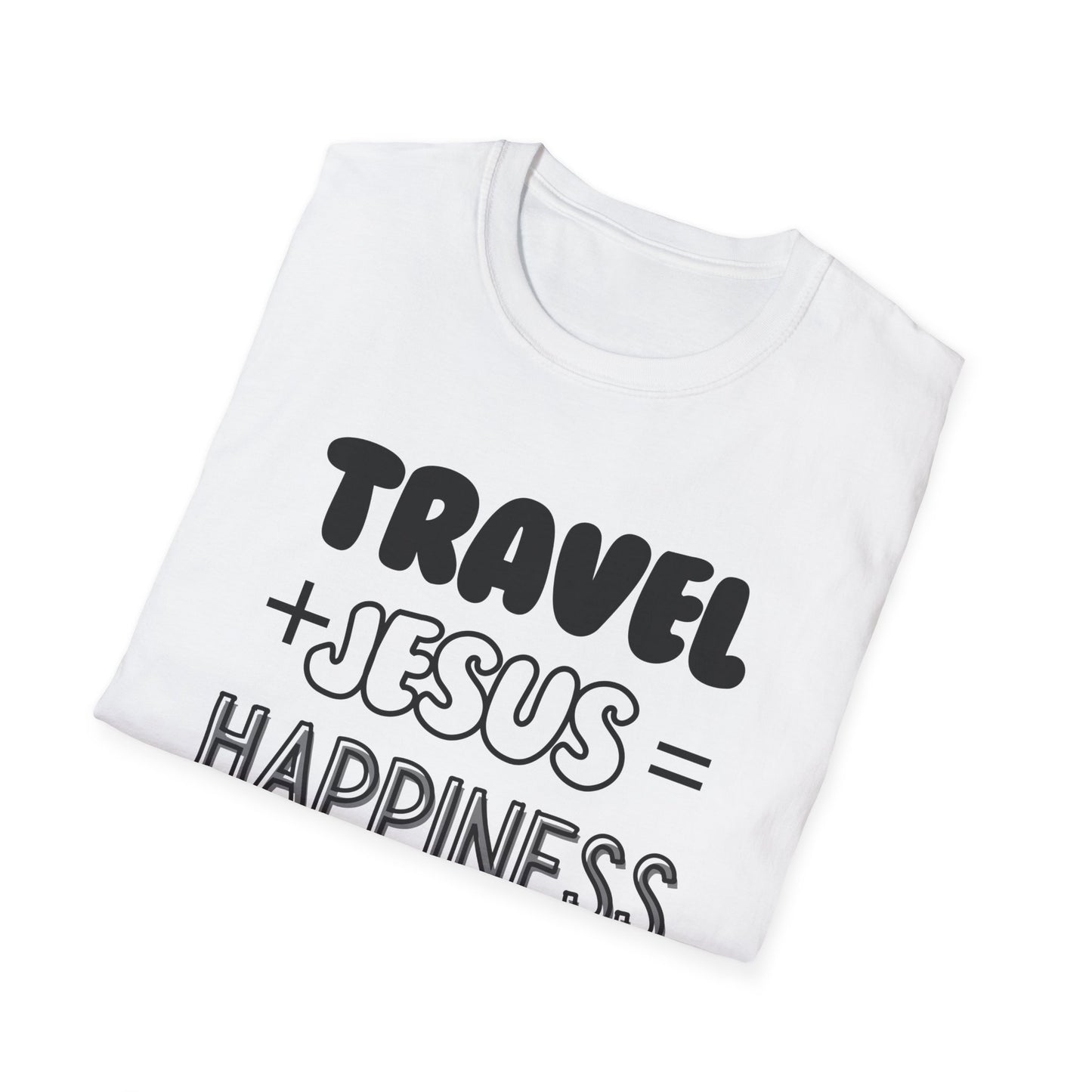 Travel -Happiness - Softstyle T-Shirt