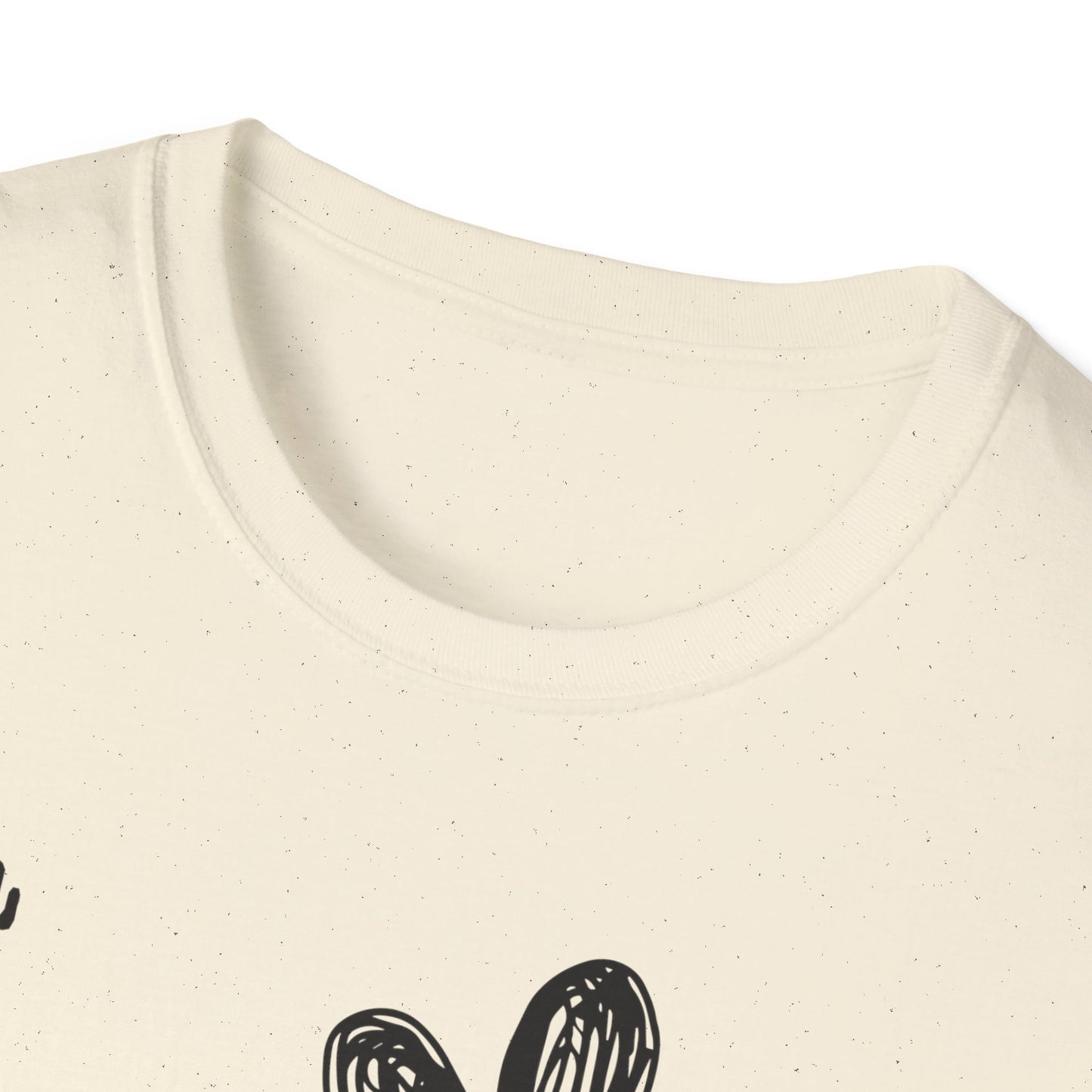 I Love My Church - Three Hearts Black - Softstyle T-Shirt