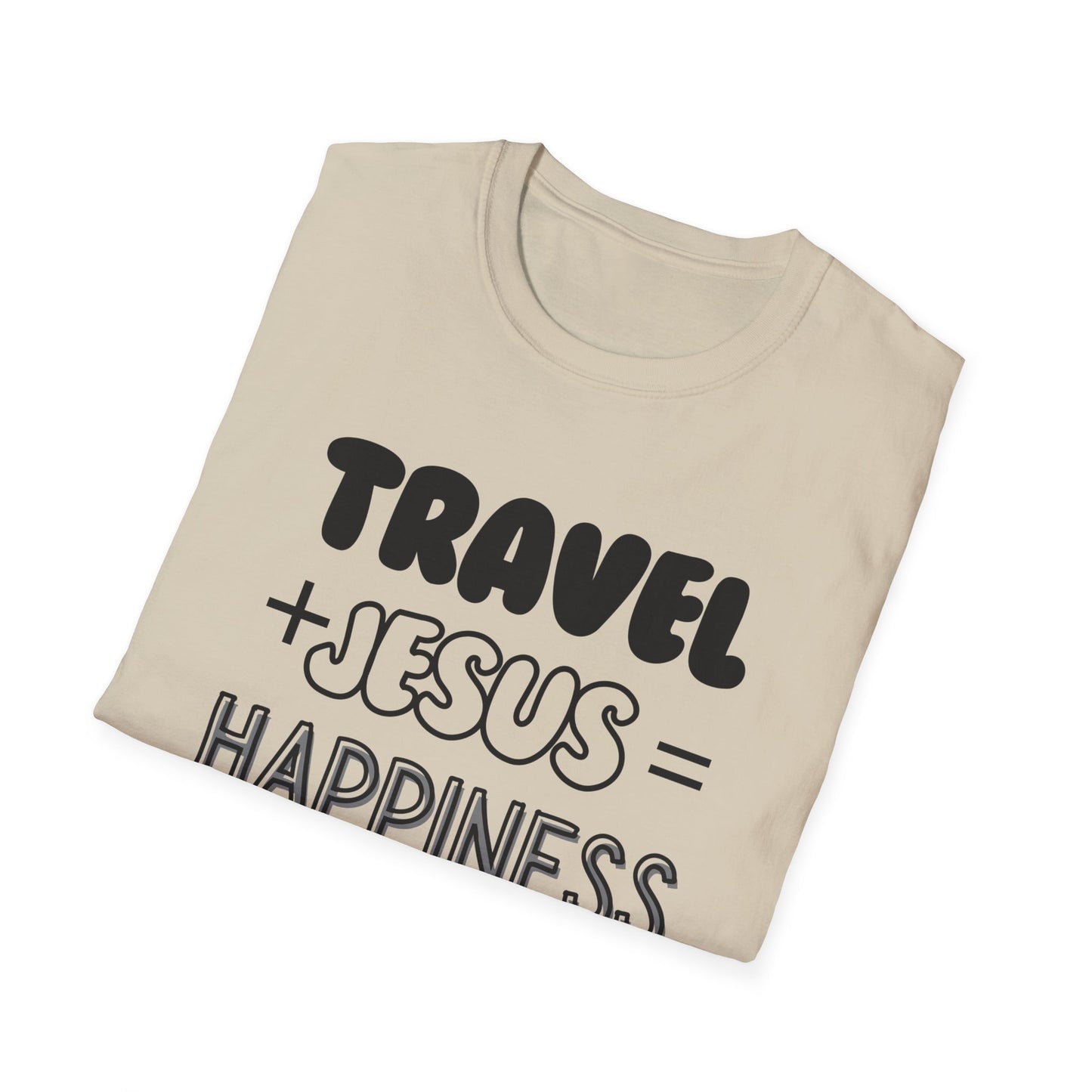 Travel -Happiness - Softstyle T-Shirt