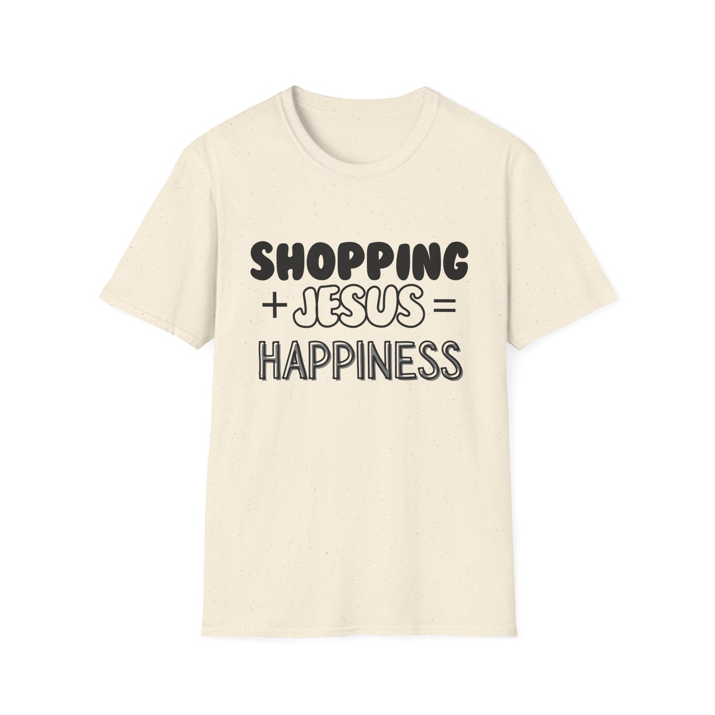 Shopping -Happiness - Softstyle T-Shirt