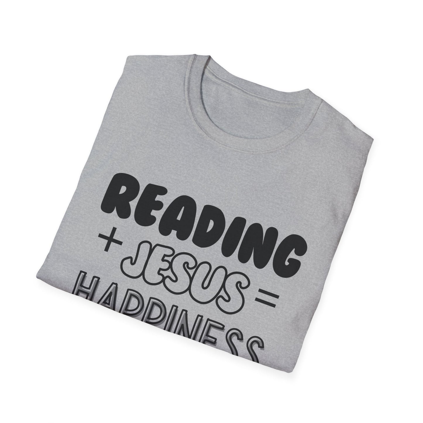 Reading -Happiness - Softstyle T-Shirt