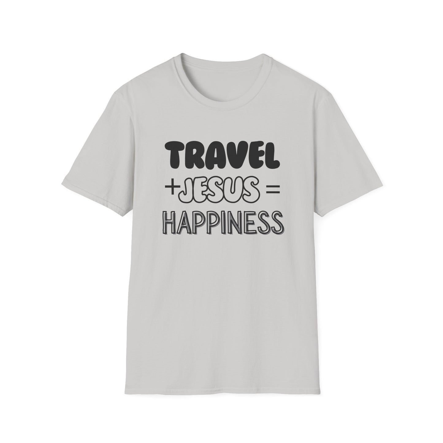 Travel -Happiness - Softstyle T-Shirt