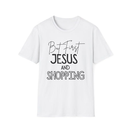 Shopping -But First - Softstyle T-Shirt