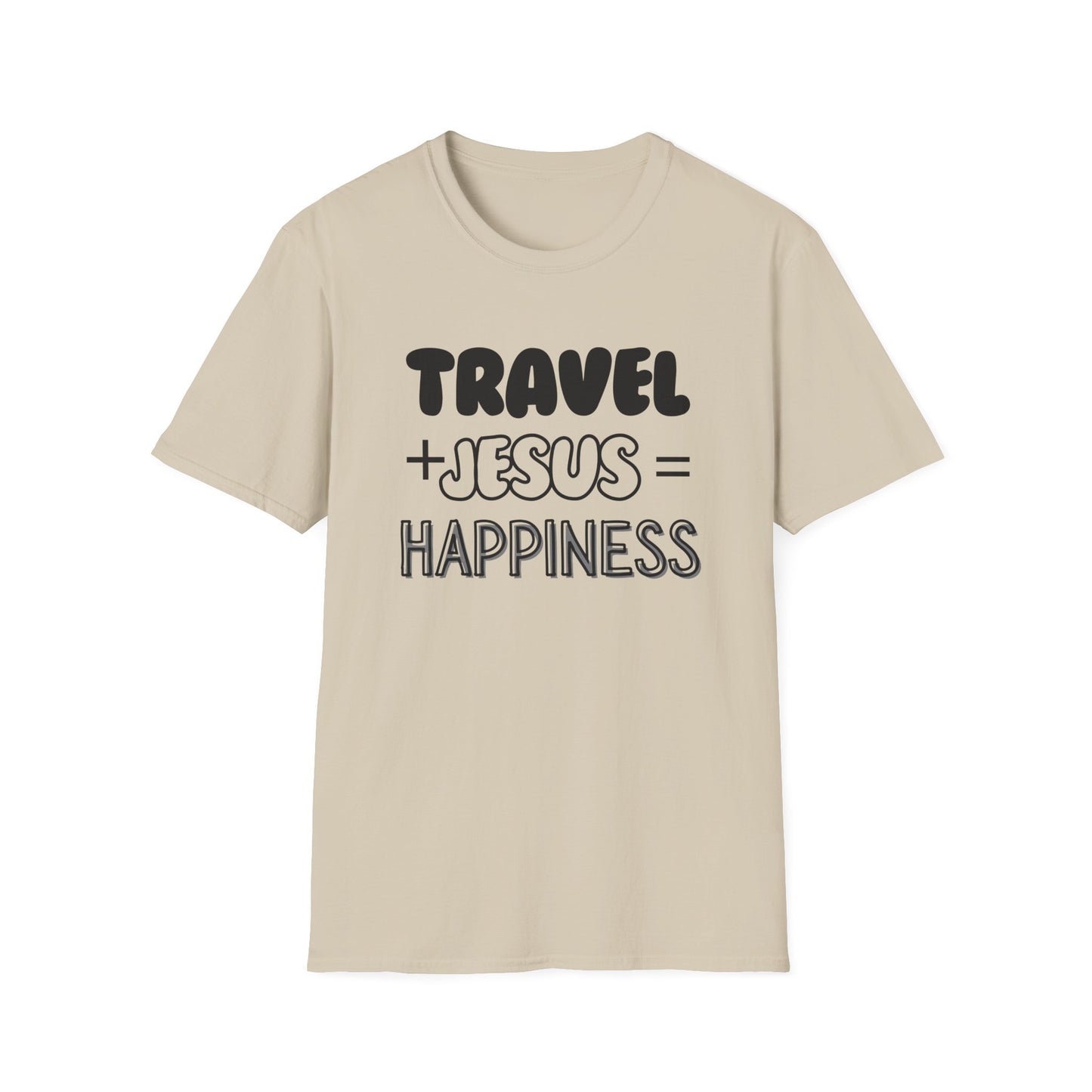 Travel -Happiness - Softstyle T-Shirt