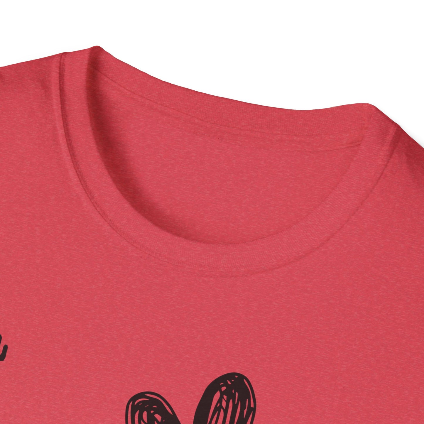 I Love My Church - Three Hearts Black - Softstyle T-Shirt