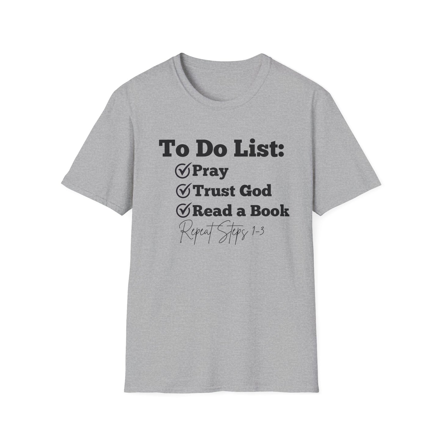 Reading -To Do List - Softstyle T-Shirt
