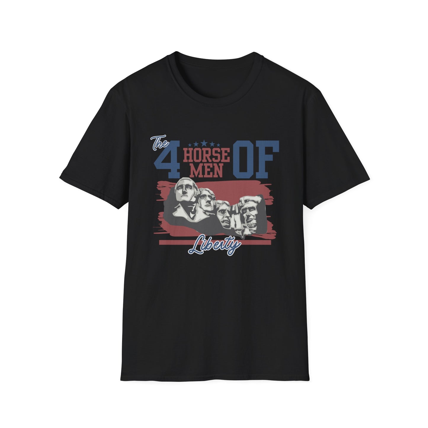 4 Horsemen of Liberty Unisex T-Shirt | Patriotic Tee, Independence Day Shirt, Gift for Veterans, Americana Apparel, Casual Wear
