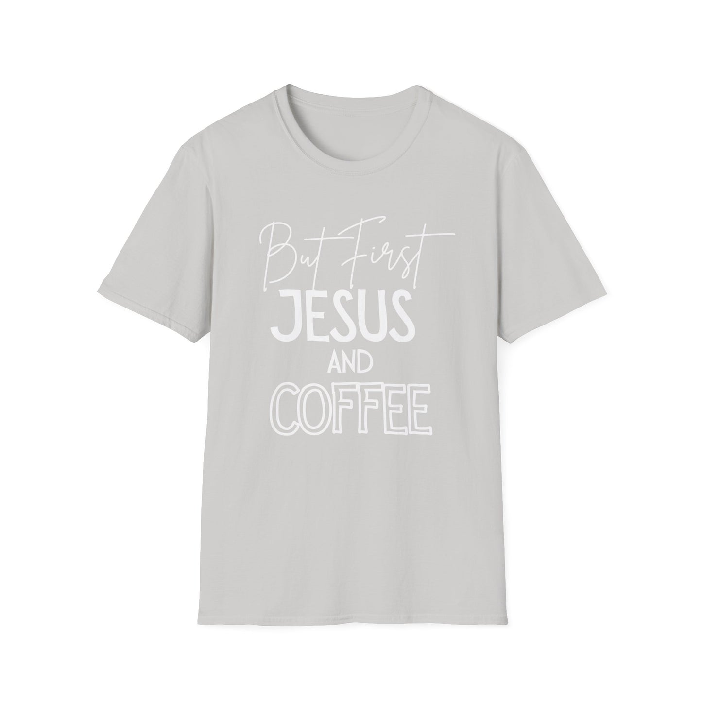 Coffee Lovers - But First - Softstyle T-Shirt