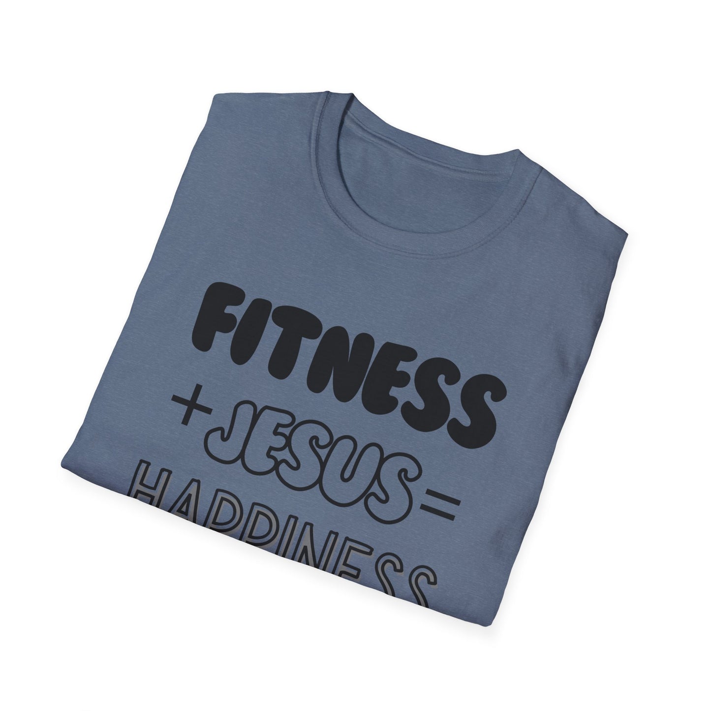 Fitness - Happiness - Softstyle T-Shirt
