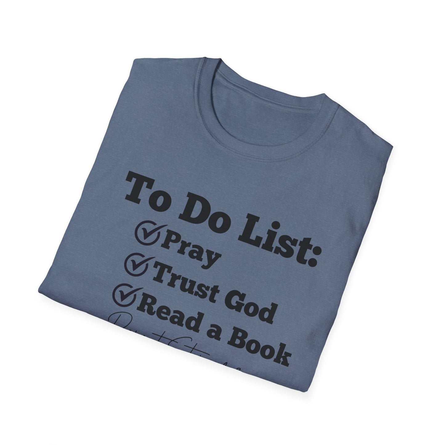 Reading -To Do List - Softstyle T-Shirt
