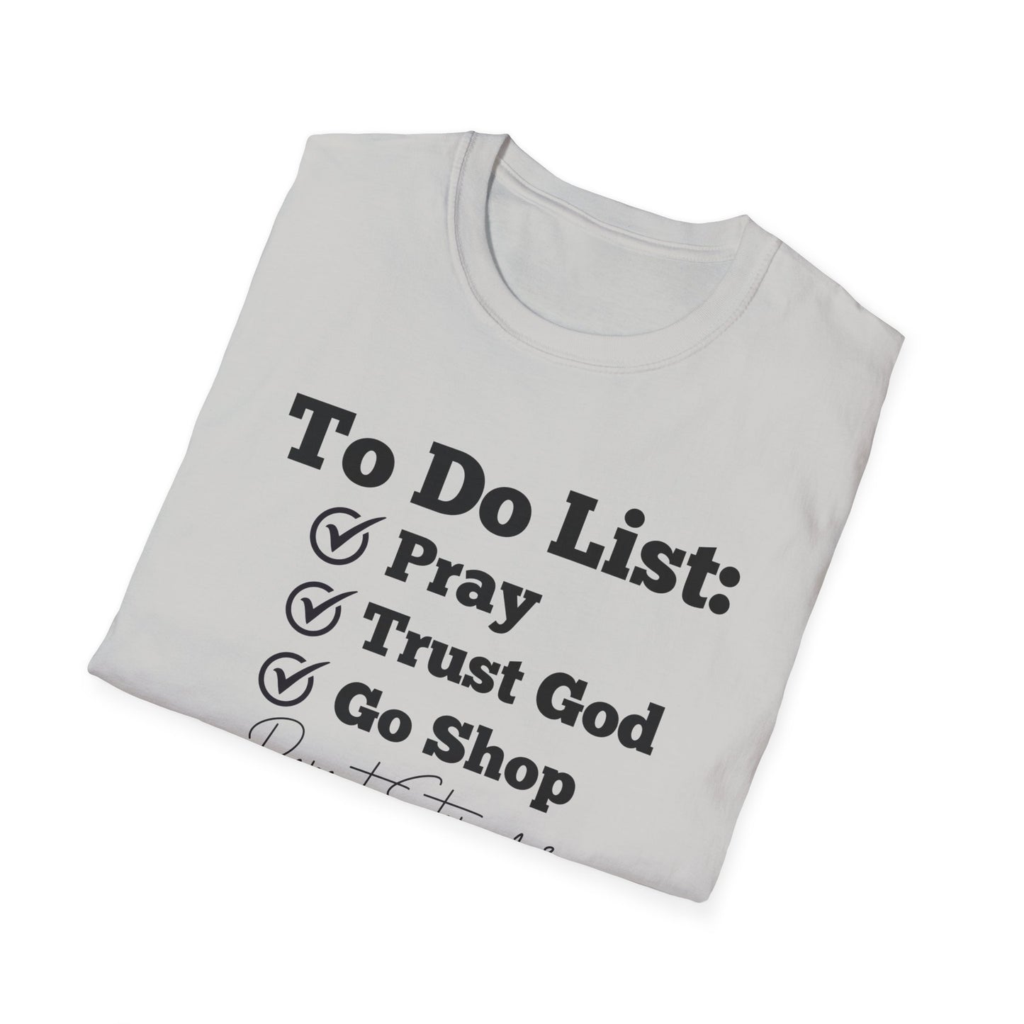 Shopping - To Do List- Softstyle T-Shirt