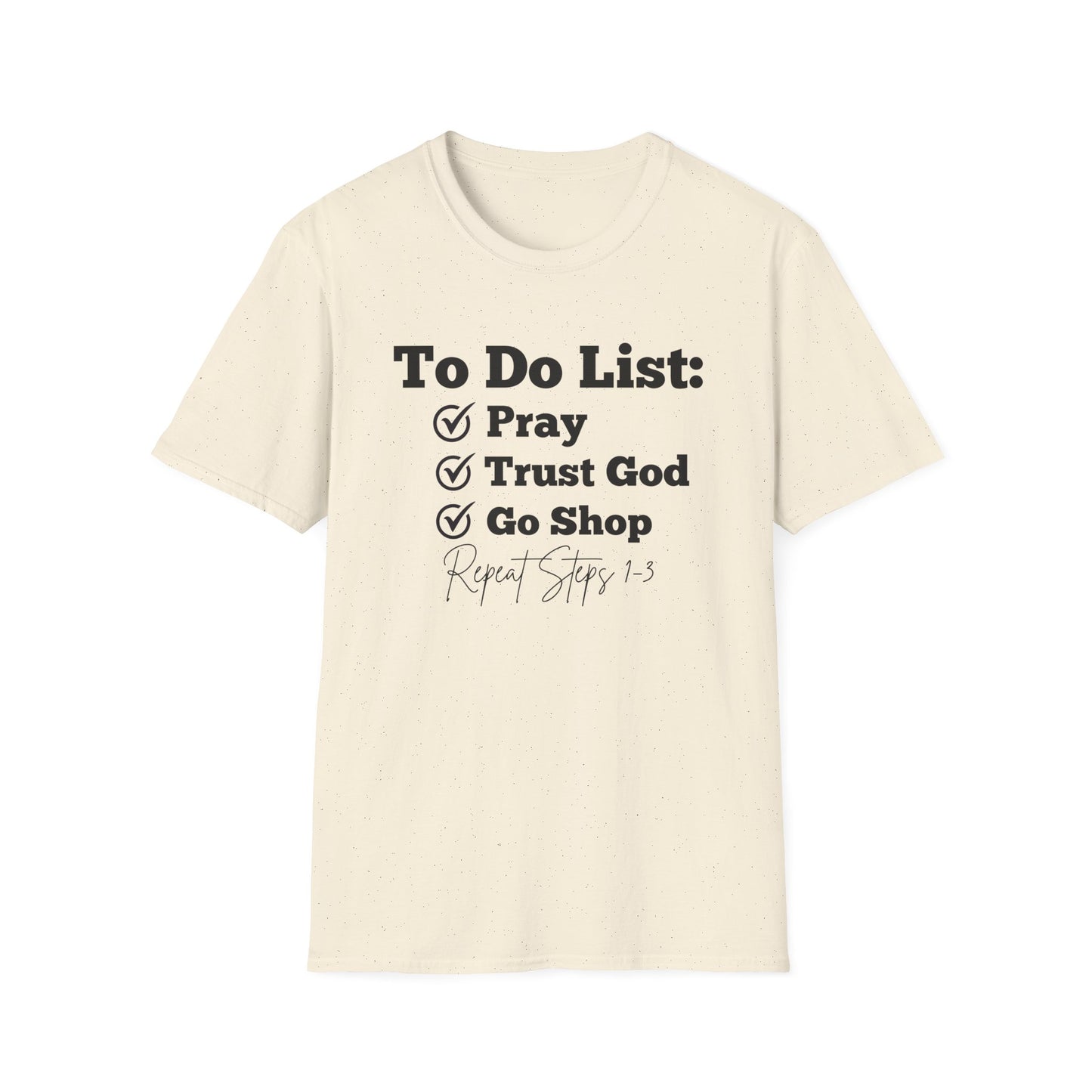 Shopping - To Do List- Softstyle T-Shirt
