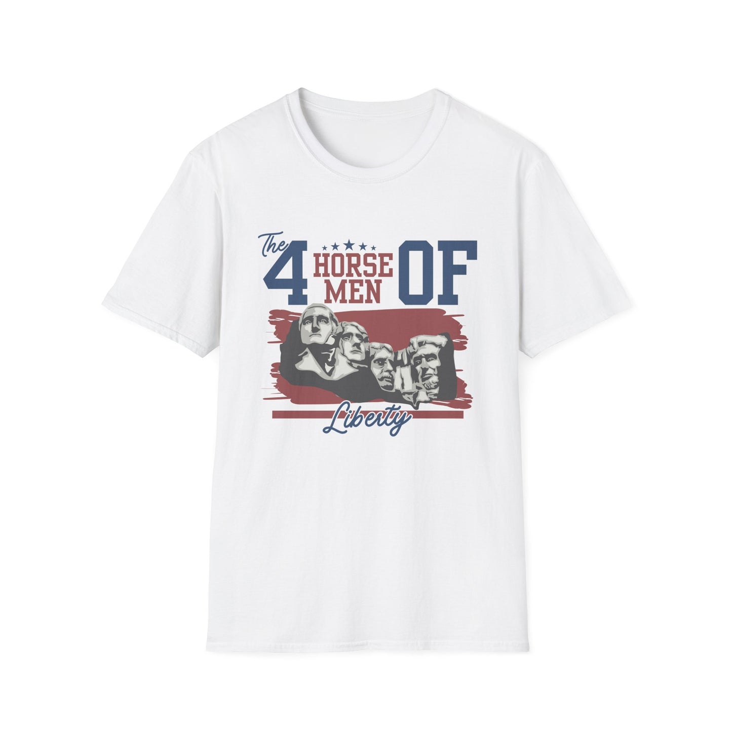 4 Horsemen of Liberty Unisex T-Shirt | Patriotic Tee, Independence Day Shirt, Gift for Veterans, Americana Apparel, Casual Wear