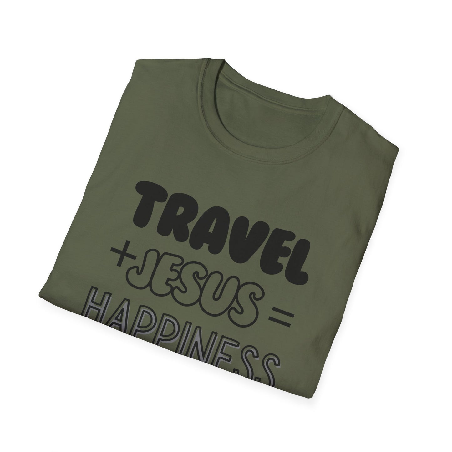 Travel -Happiness - Softstyle T-Shirt
