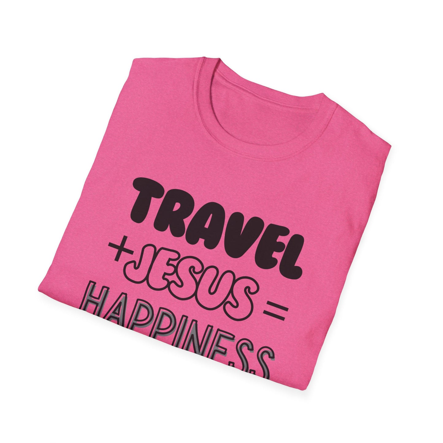 Travel -Happiness - Softstyle T-Shirt