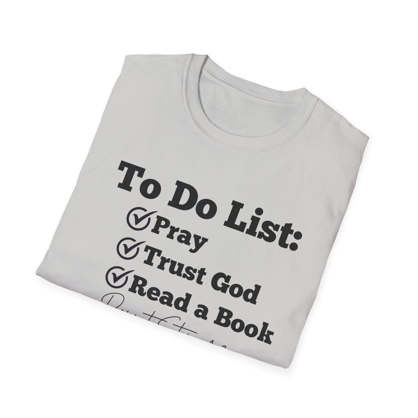 Reading -To Do List - Softstyle T-Shirt
