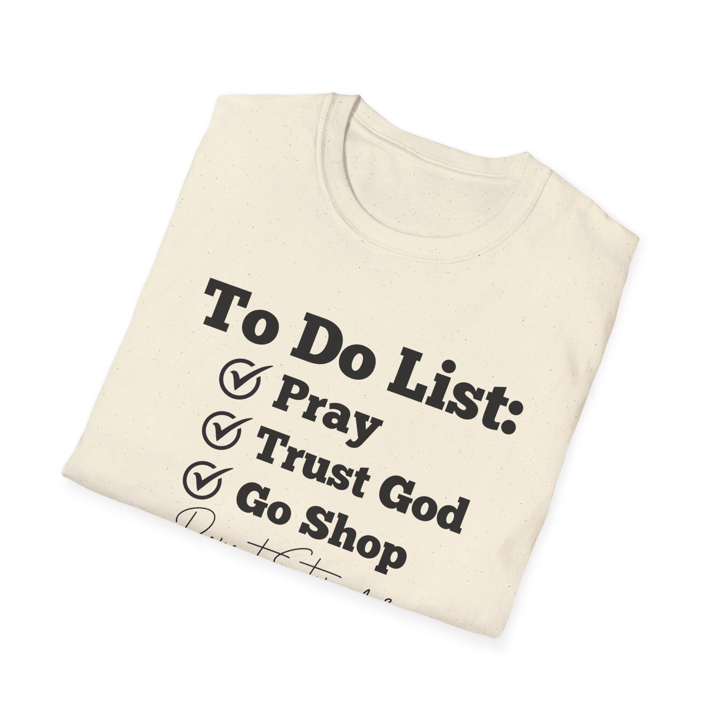 Shopping - To Do List- Softstyle T-Shirt