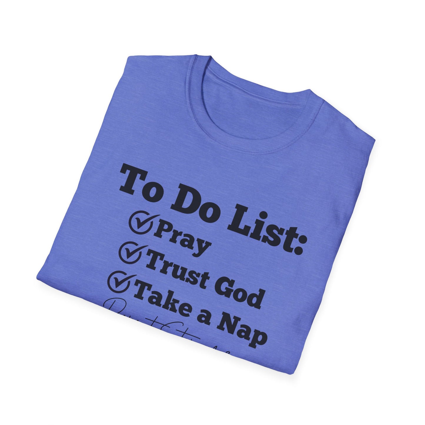 Napping -To Do List- Softstyle T-Shirt