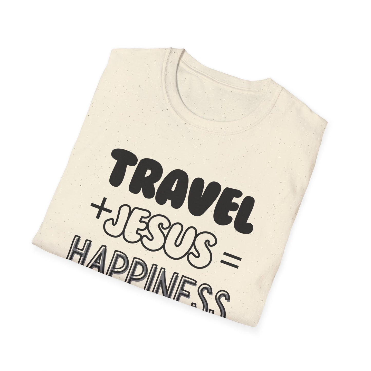 Travel -Happiness - Softstyle T-Shirt