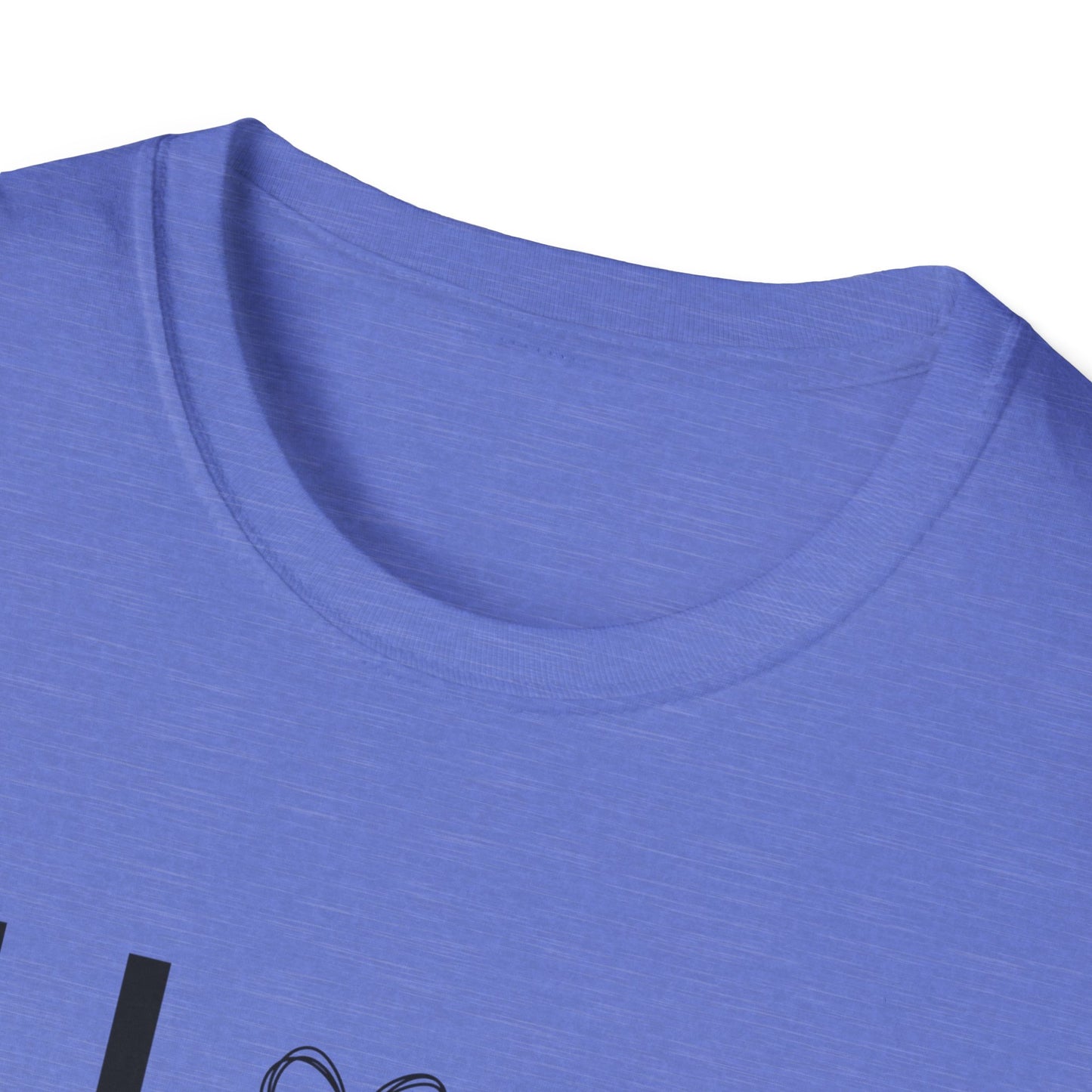 I Love My Church - Plain Text with Heart - Softstyle T-Shirt