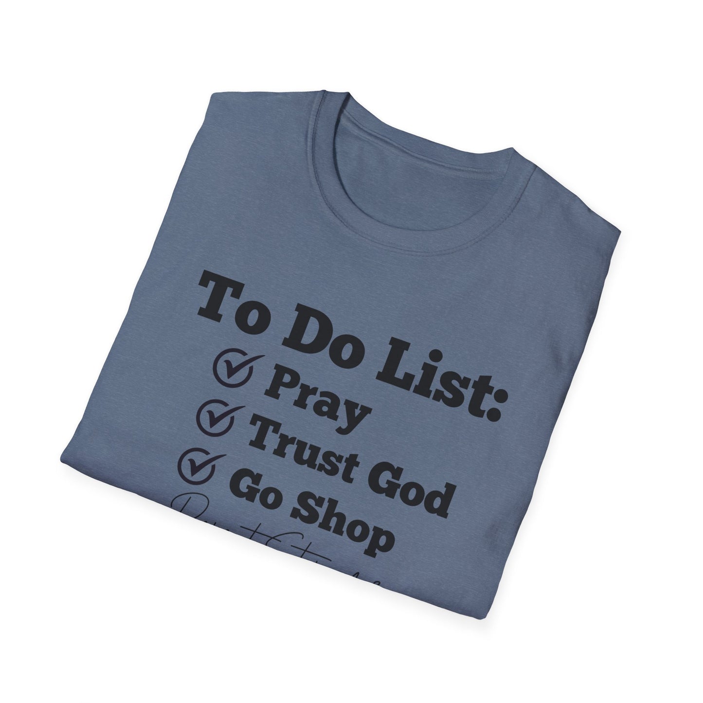 Shopping - To Do List- Softstyle T-Shirt
