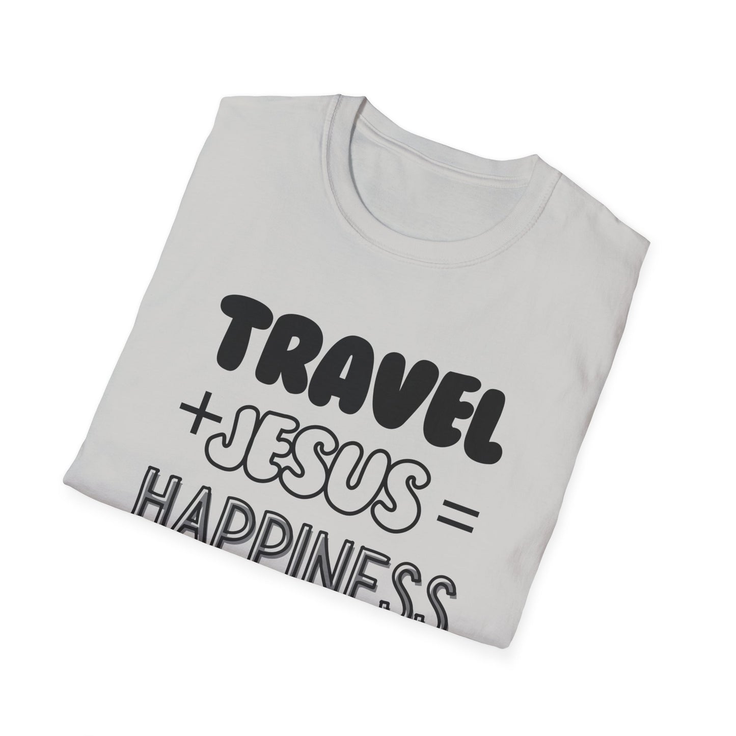 Travel -Happiness - Softstyle T-Shirt