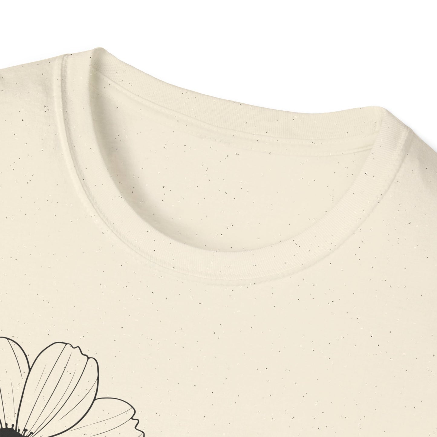I Love My Church - Floral Single Flower - Softstyle T-Shirt