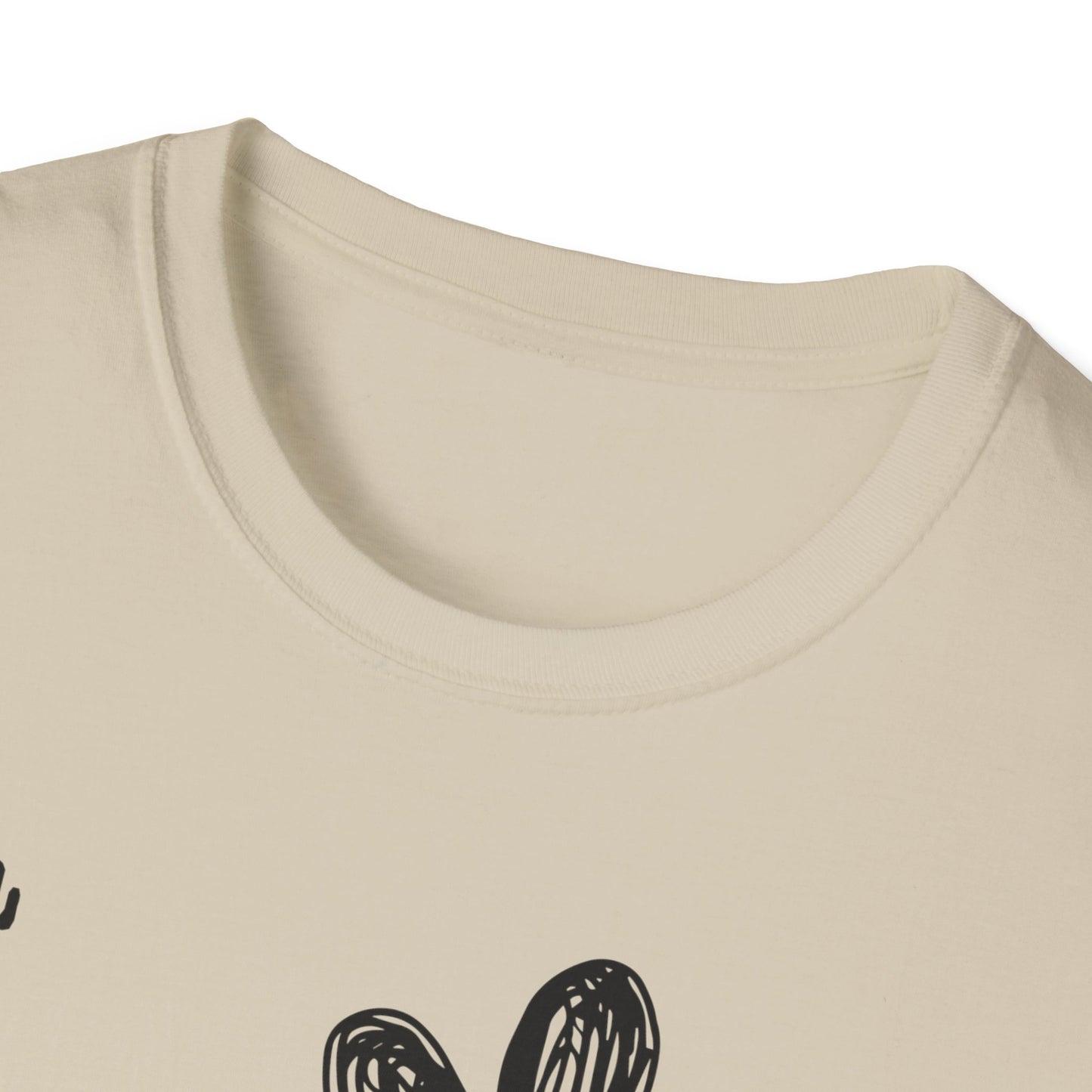 I Love My Church - Three Hearts Black - Softstyle T-Shirt