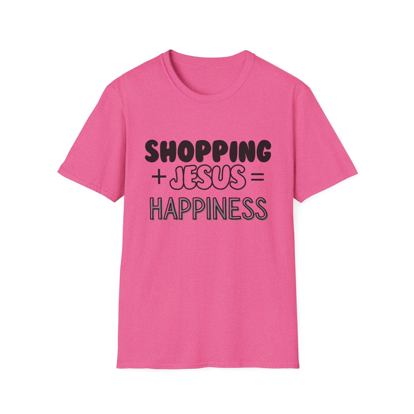 Shopping -Happiness - Softstyle T-Shirt