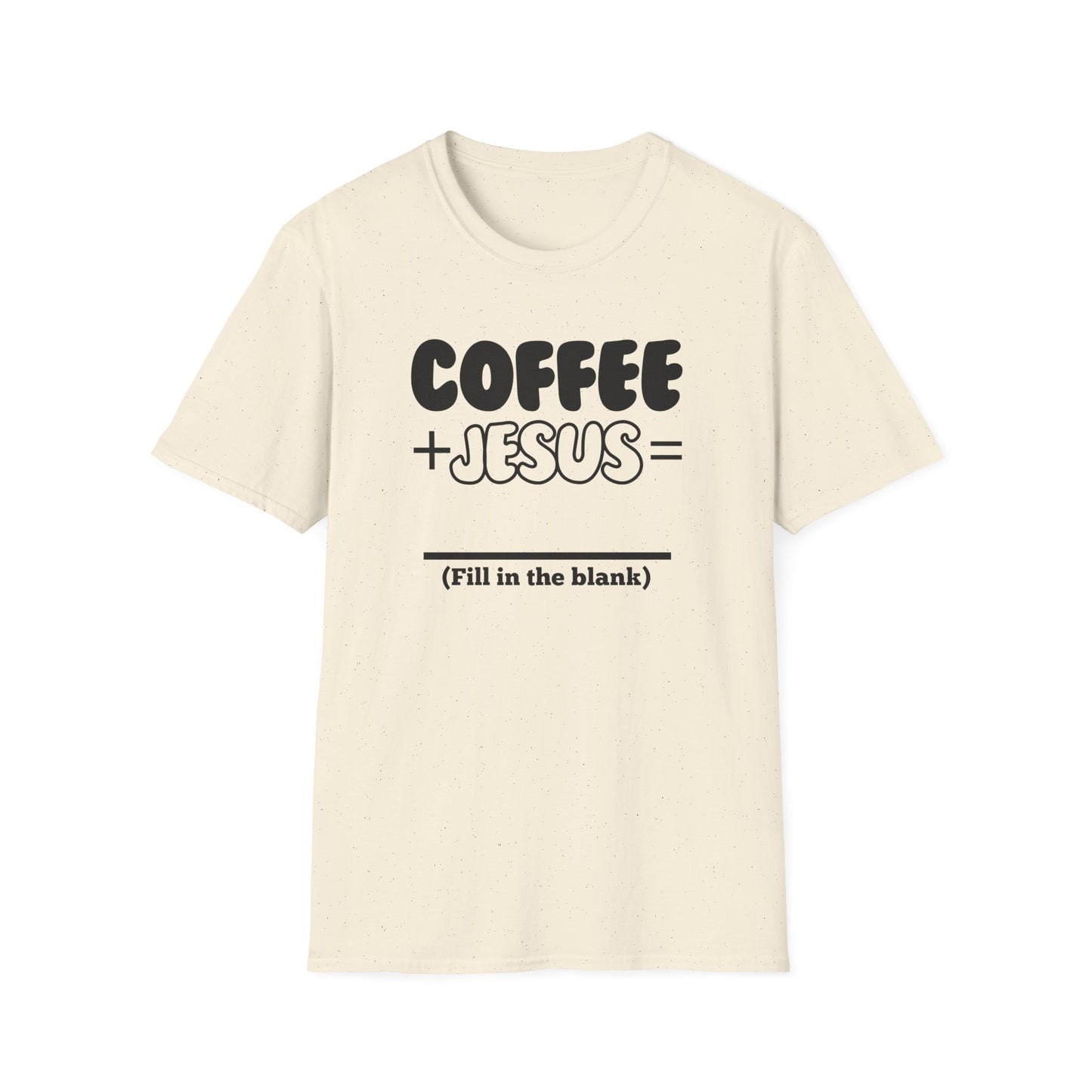 Coffee Lovers - Fill in the Blank - Softstyle T-Shirt