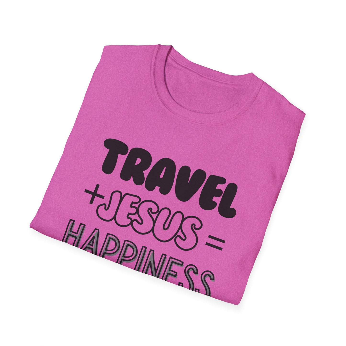Travel -Happiness - Softstyle T-Shirt