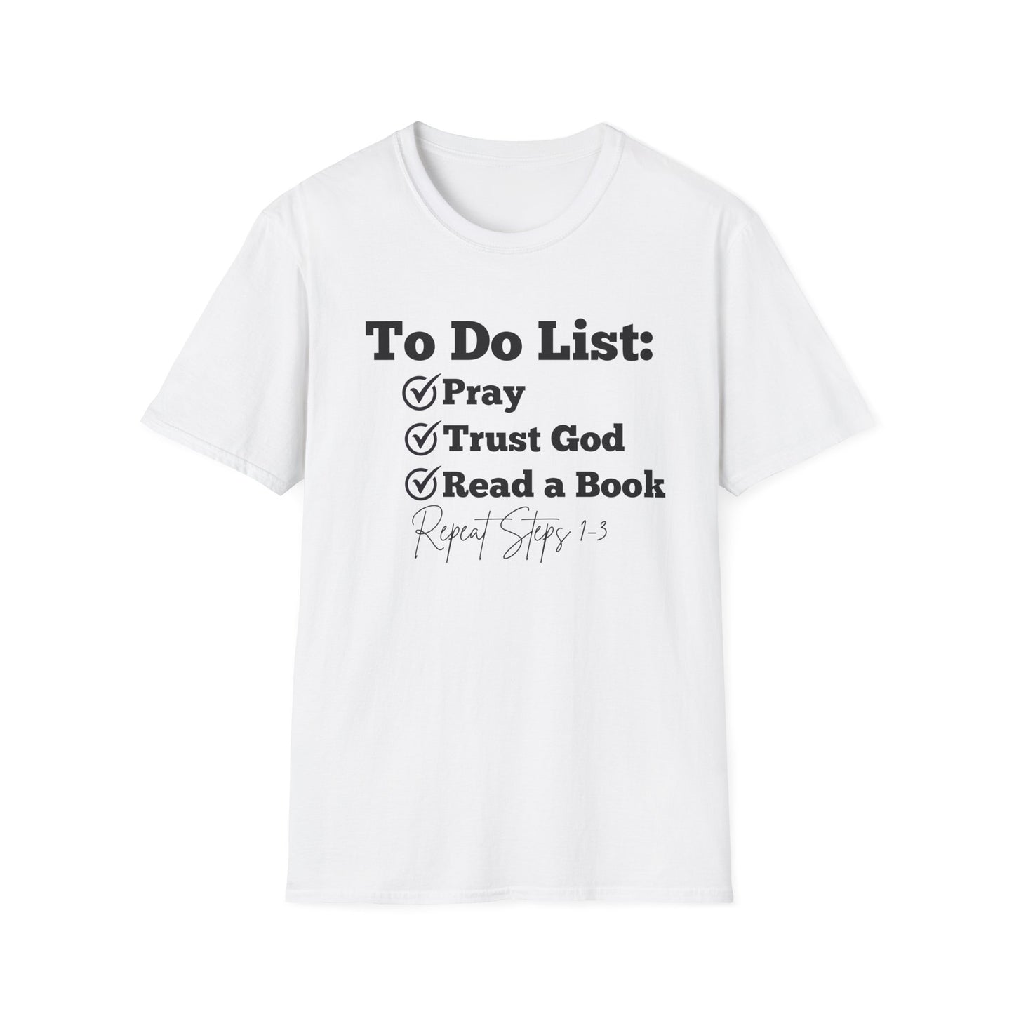 Reading -To Do List - Softstyle T-Shirt