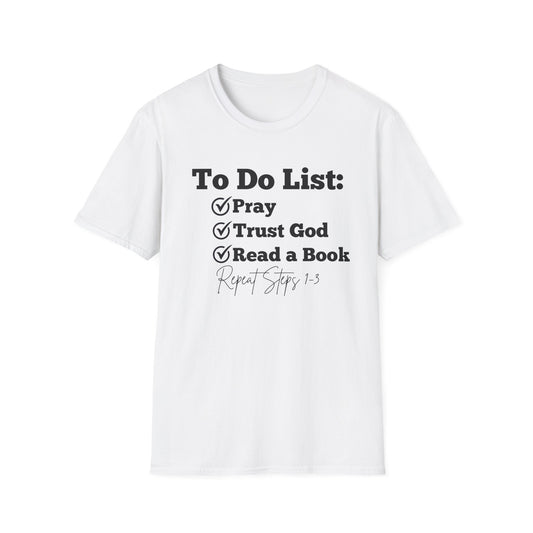 Reading -To Do List - Softstyle T-Shirt