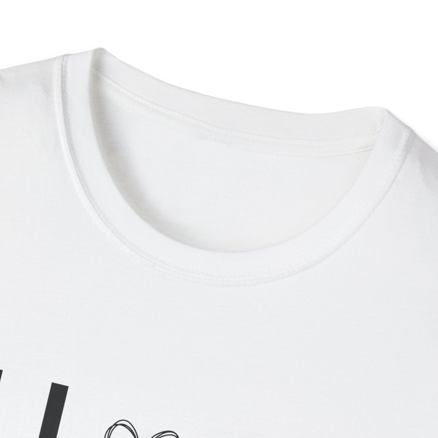 I Love My Church - Plain Text with Heart - Softstyle T-Shirt