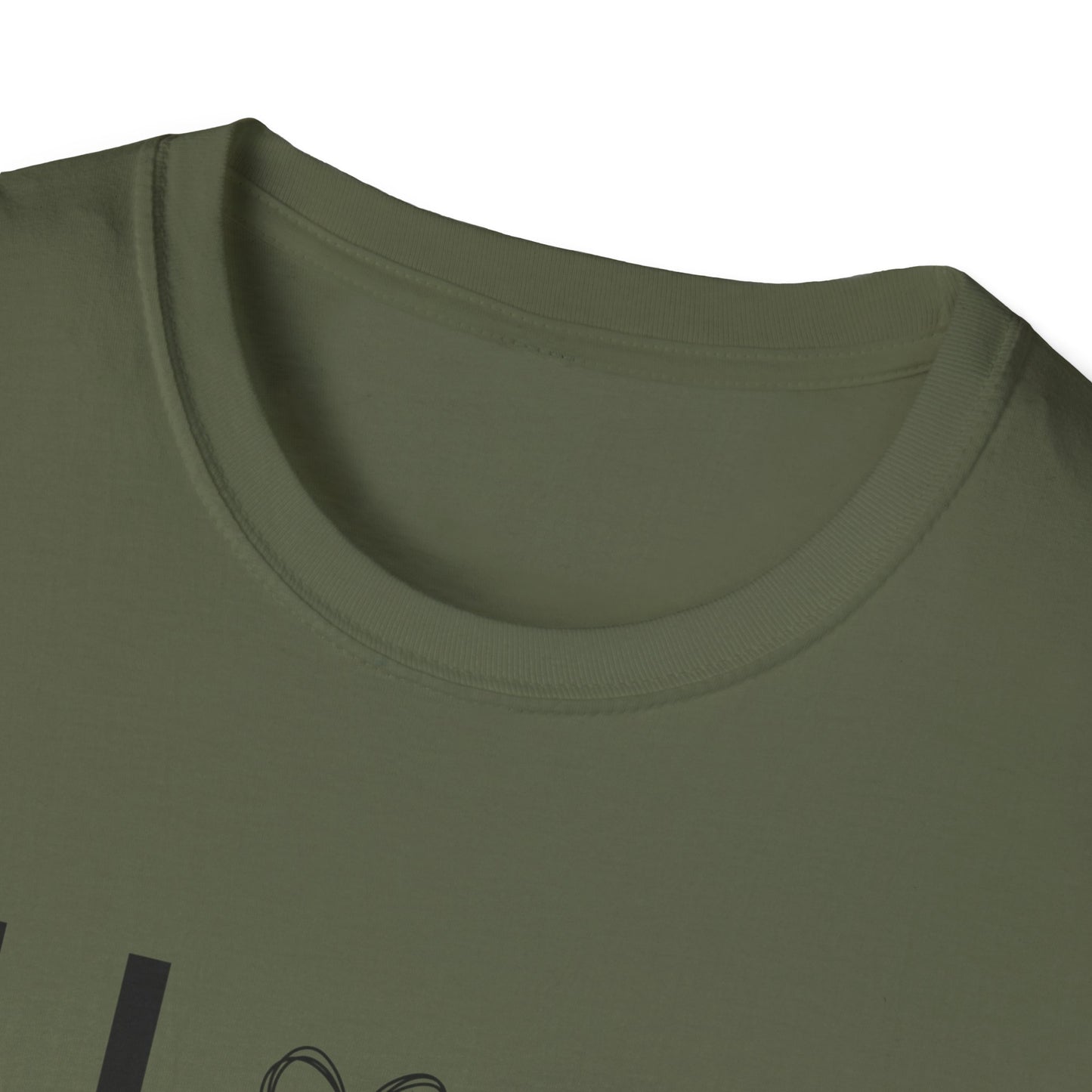 I Love My Church - Plain Text with Heart - Softstyle T-Shirt