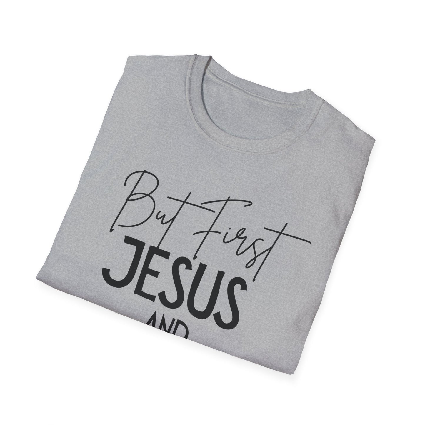 Reading -But First - Softstyle T-Shirt