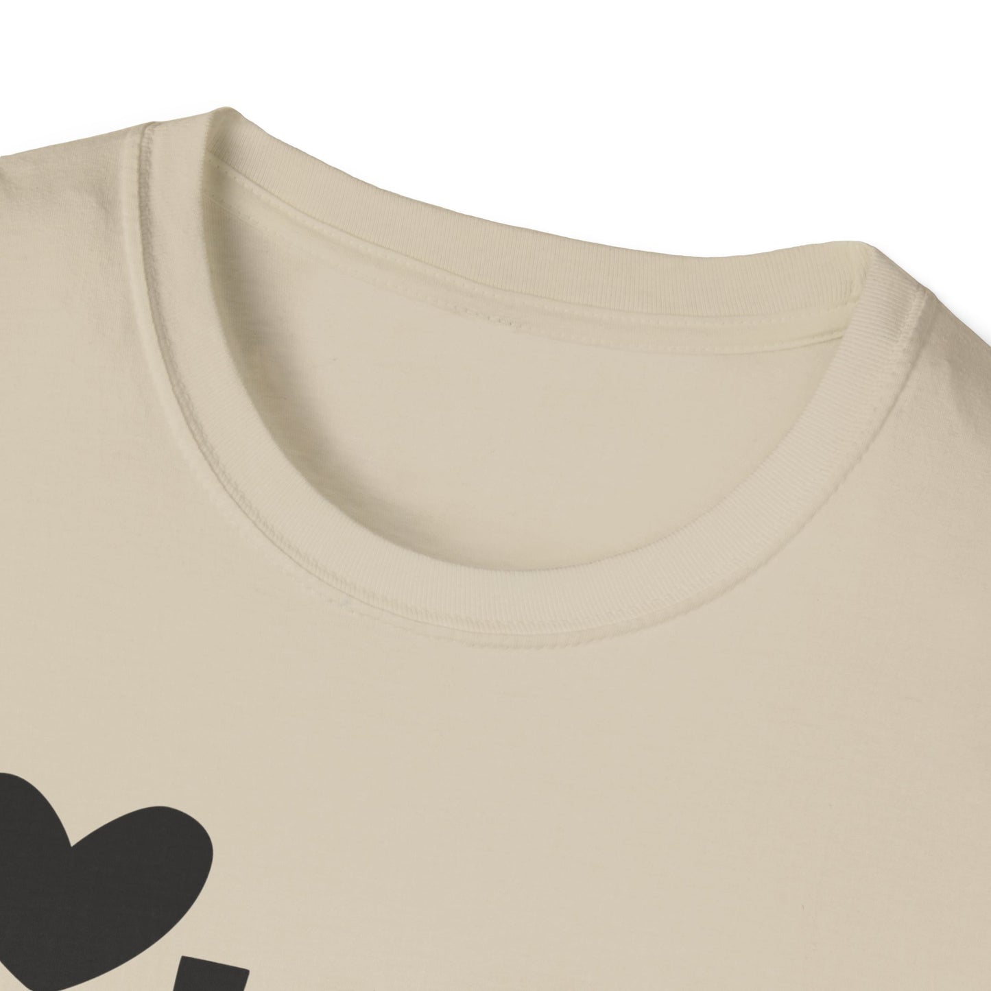 I Love My Church - Heart- Softstyle T-Shirt