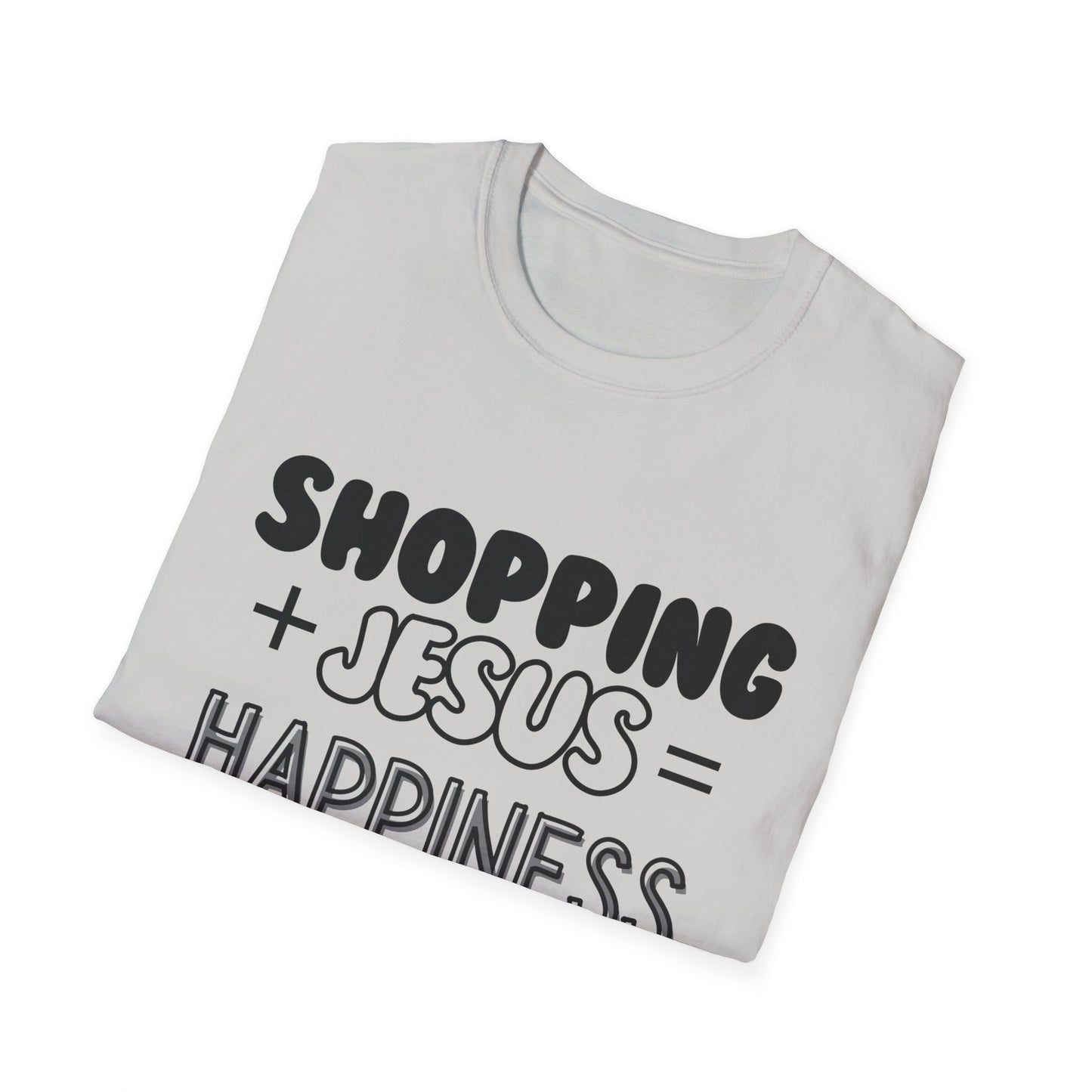 Shopping -Happiness - Softstyle T-Shirt