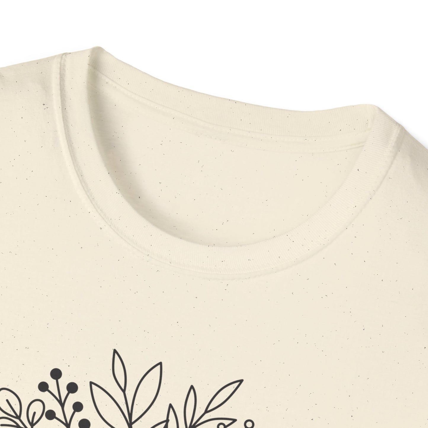 I Love My Church - Floral Design  - Softstyle T-Shirt