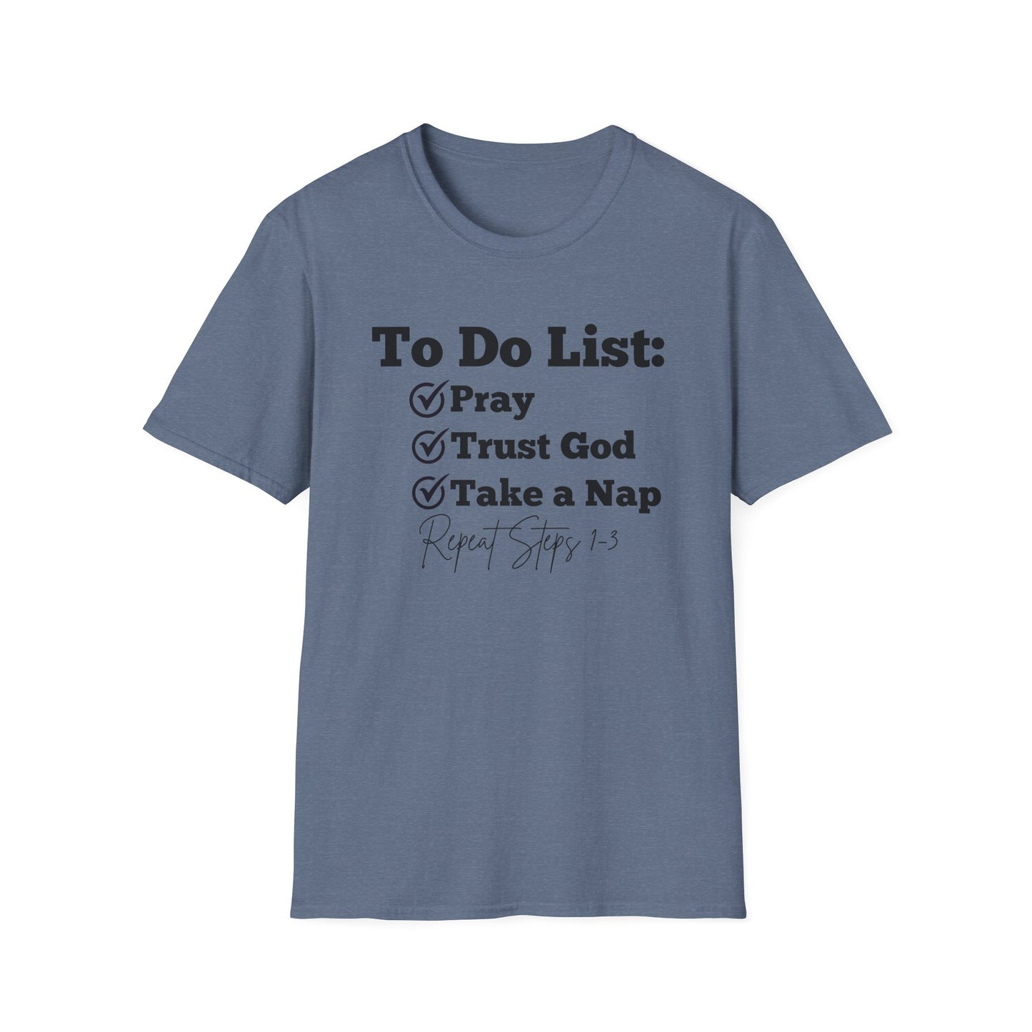Napping -To Do List- Softstyle T-Shirt