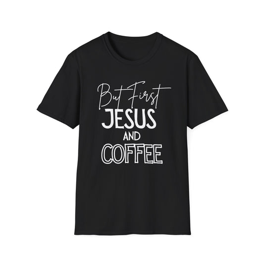 Coffee Lovers - But First - Softstyle T-Shirt