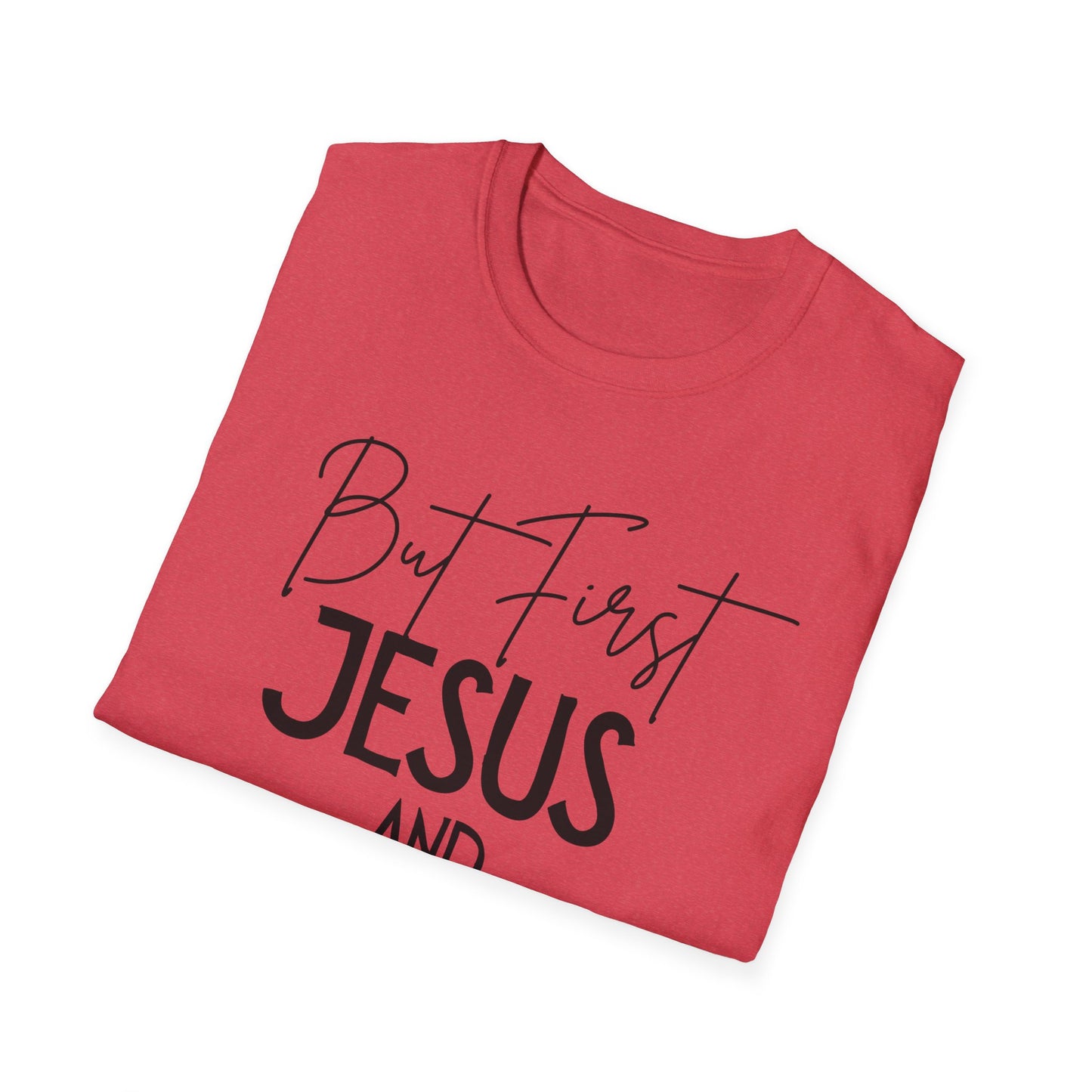 Reading -But First - Softstyle T-Shirt
