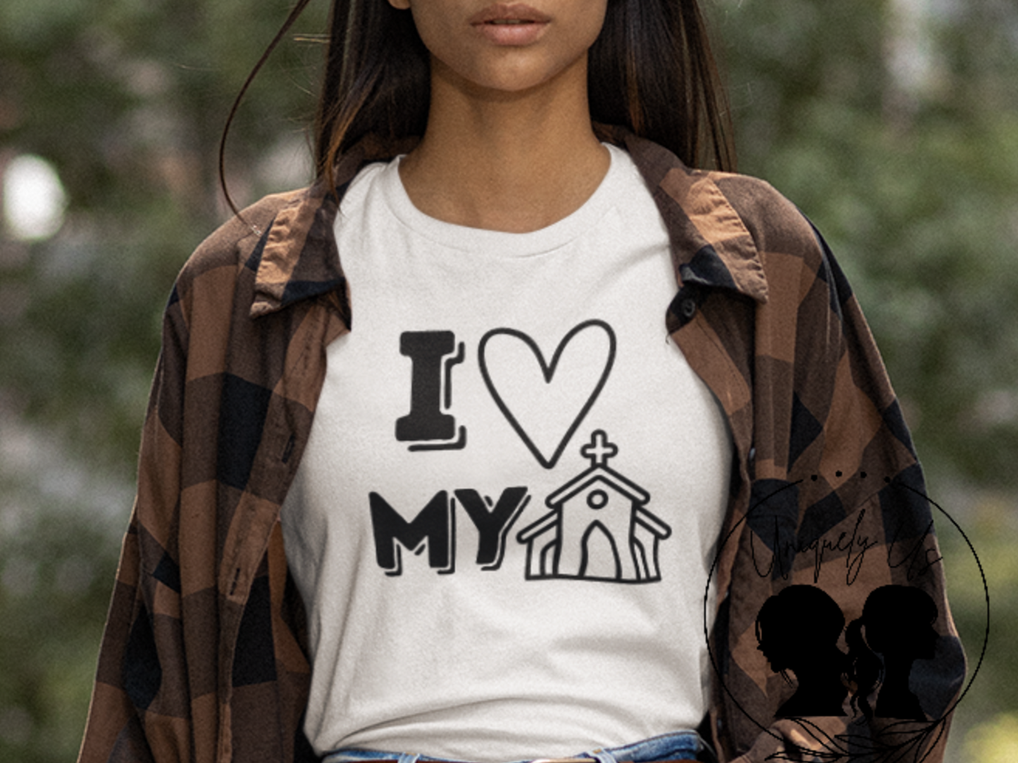 I Love My Church - Emoji 2 - Softstyle T-Shirt