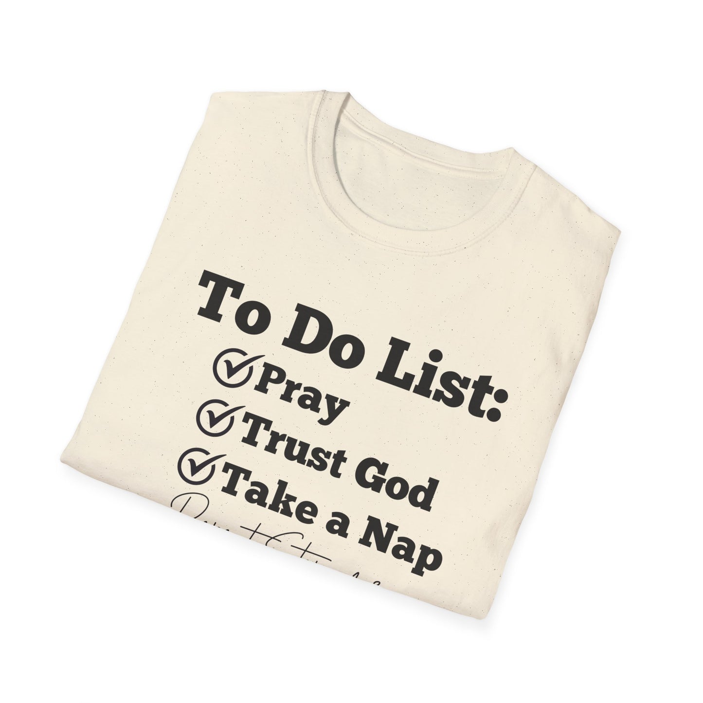 Napping -To Do List- Softstyle T-Shirt