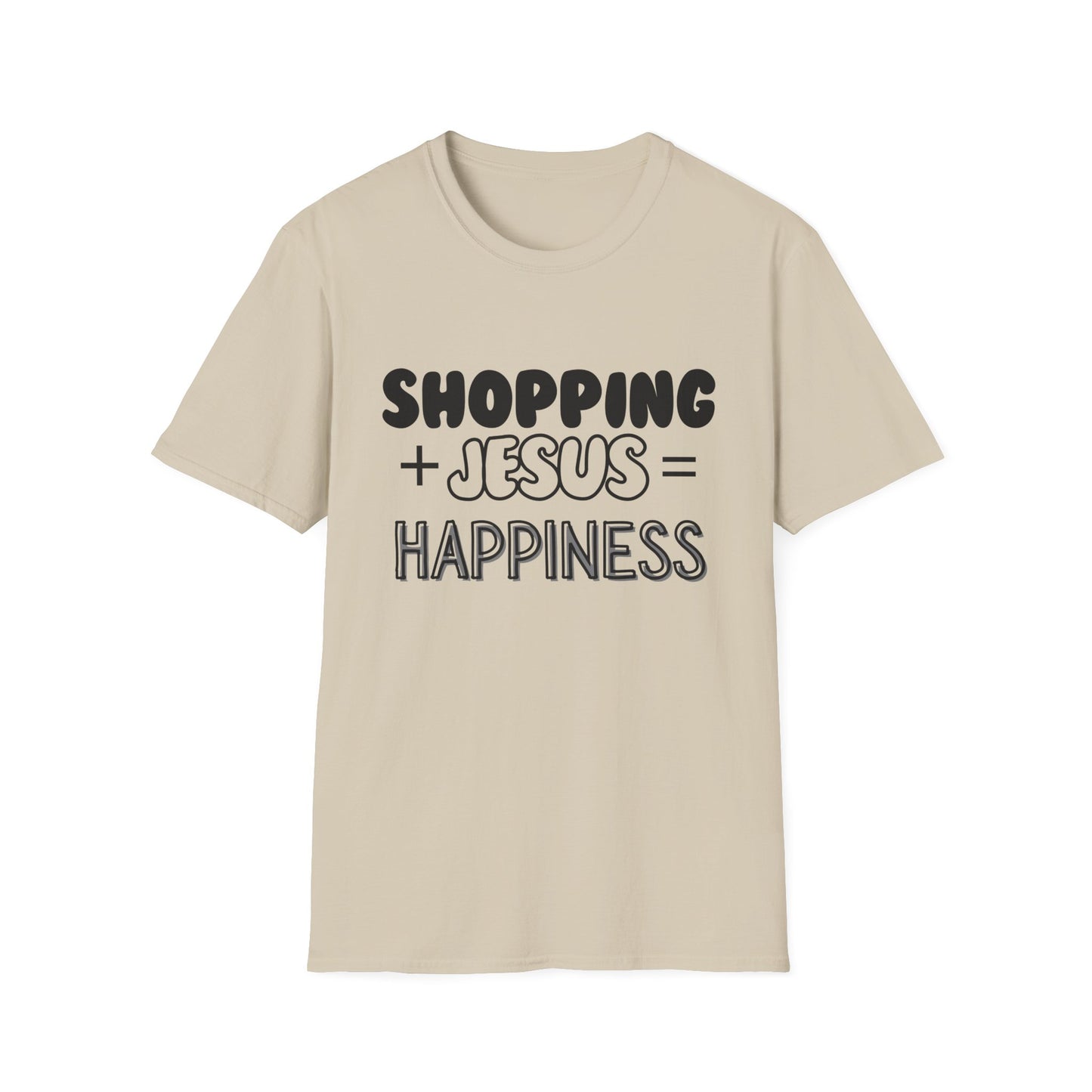 Shopping -Happiness - Softstyle T-Shirt
