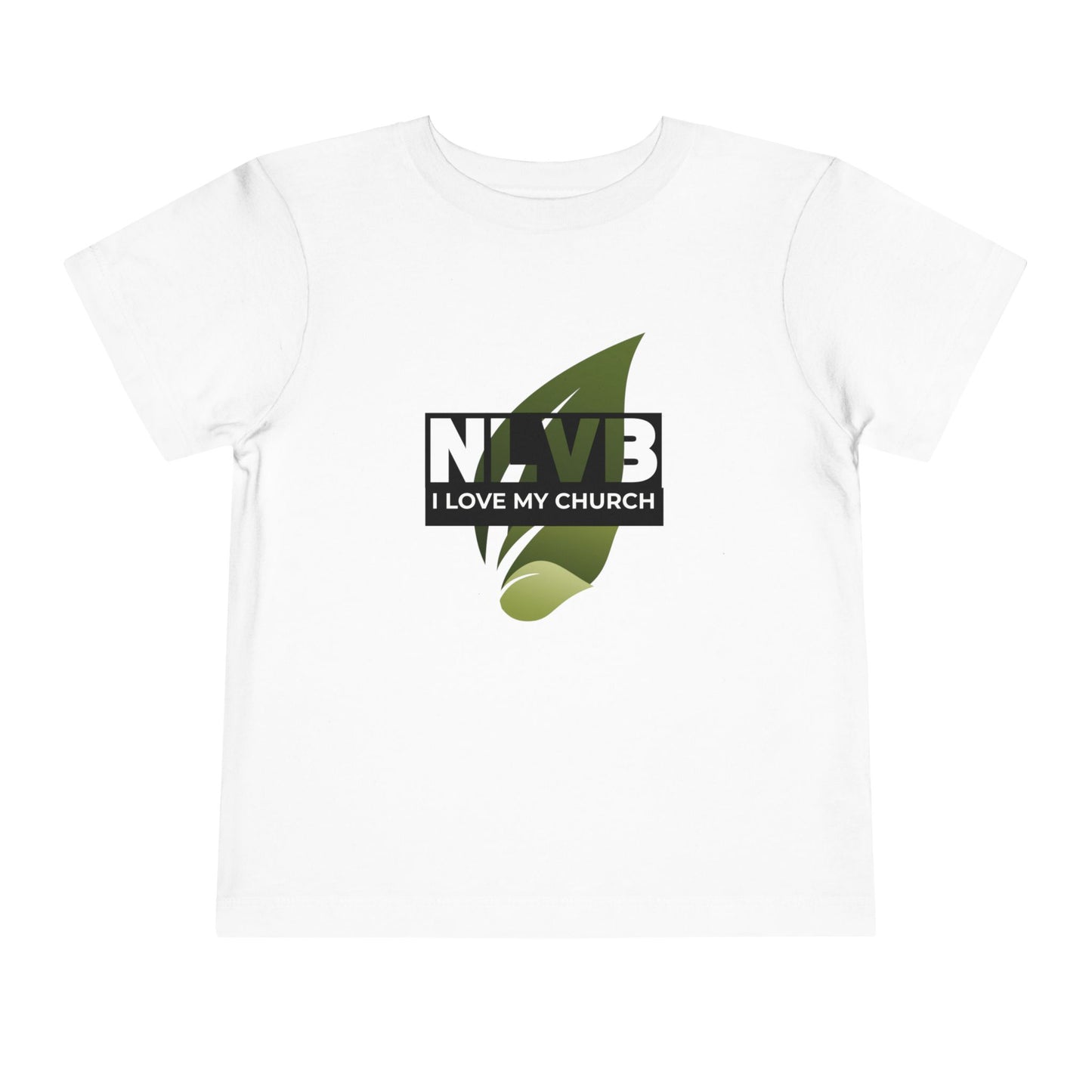 Toddler NLVB Short Sleeve Tee - White Shirt