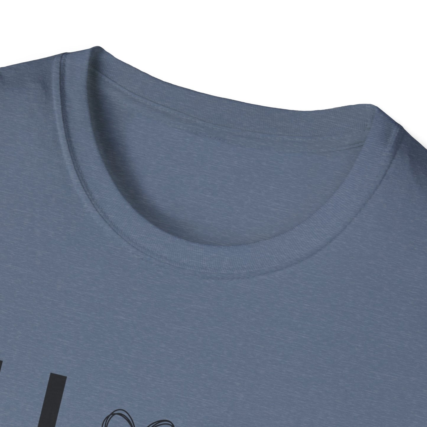 I Love My Church - Plain Text with Heart - Softstyle T-Shirt