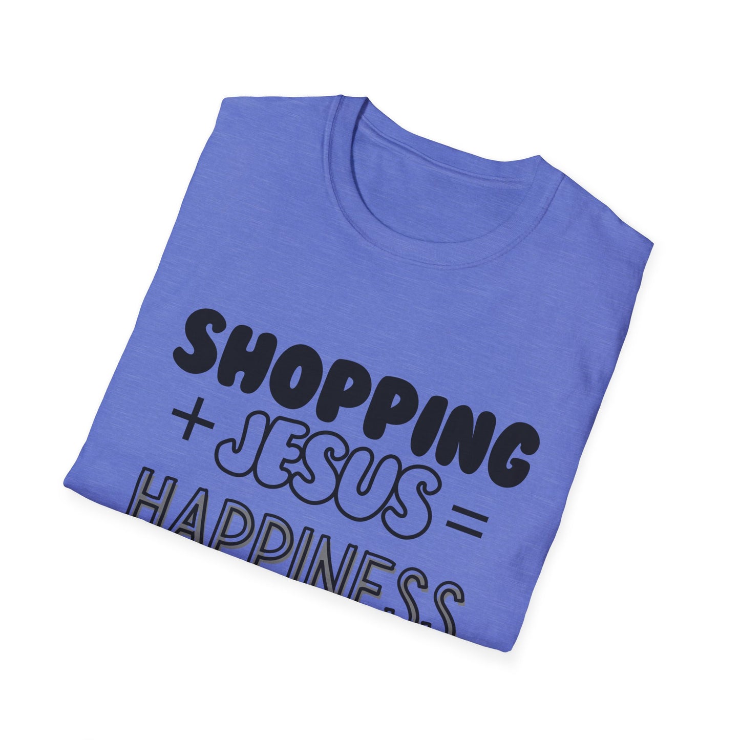 Shopping -Happiness - Softstyle T-Shirt
